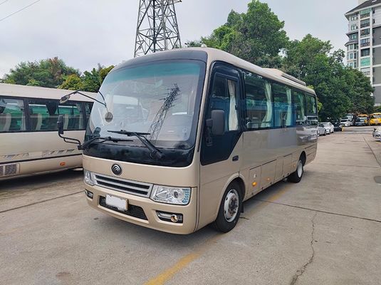 Euro 5 LHD Gebruikte stadsbus 19 zitplaatsen Gebruikte openbare bus met handgeschakelde versnellingsbak