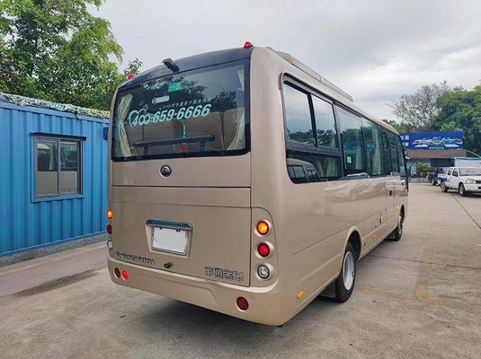 YuTong Gebruikte Mini Coach 19 zitplaatsen Dieselbrandstof Met Handgeschakelde Transmissie
