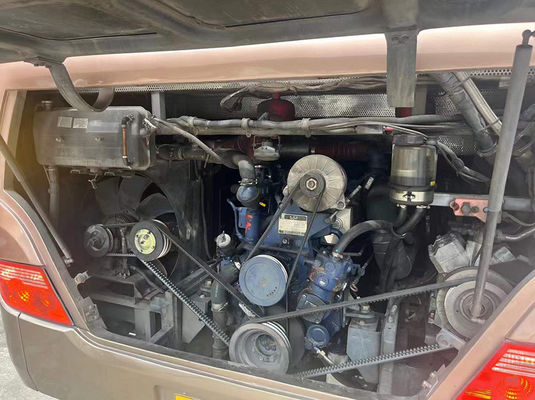 Diesel Manual Higer Gebruikte luxe autocars 47 zitplaatsen met LHD stuurpositie