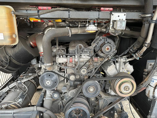 19 zitplaatsen Gebruikte stadsbus Dieselbrandstof Luxebus Tweedehands autocars