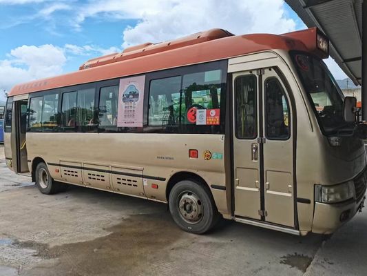 44 zitplaatsen 25 zitplaatsen Gebruikte achtbaanbus 150kw Automatische LHD elektrische bus