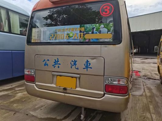 44 zitplaatsen 25 zitplaatsen Gebruikte achtbaanbus 150kw Automatische LHD elektrische bus