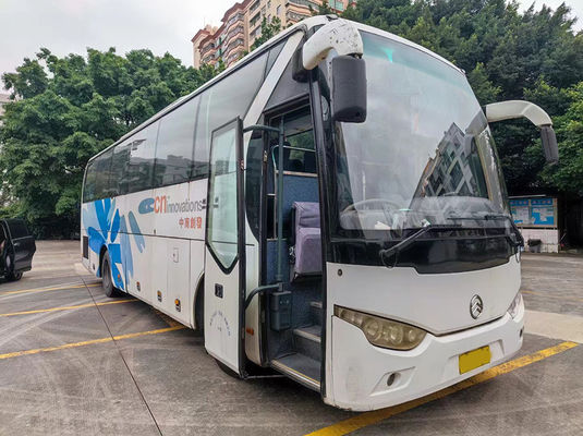 Betrouwbare 47 zitplaatsen Gebruikte stadsbussen Dieselbrandstof Vooraf bezette autocars