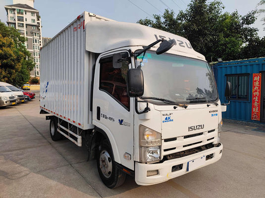 Witte handleiding Voorverkochte vrachtwagens Diesel Isuzu Gebruikte vrachtwagens Truck