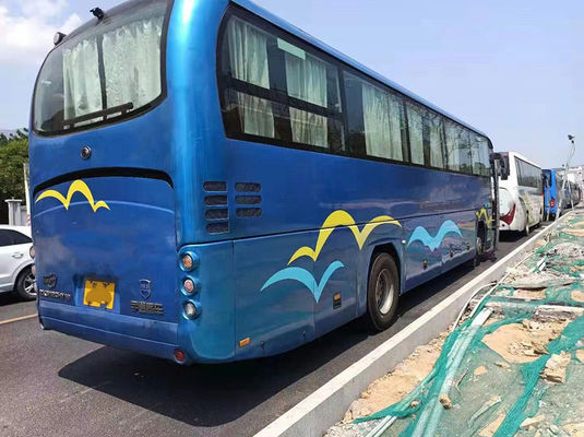 LHD Manual Yucai Gebruikte luxebus 55 zitplaatsen Euro 3 Diesel Gebruikte stadsbus