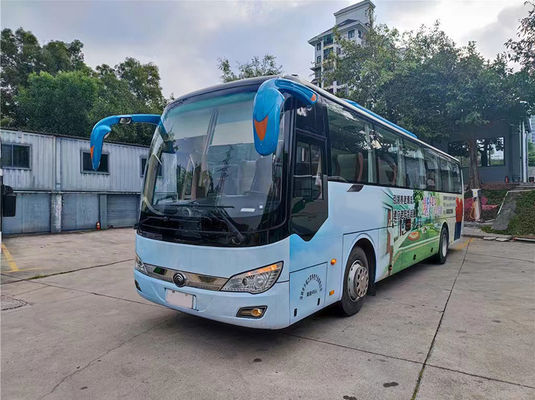 Grote gebruikte Yutong-bussen Handgeschakelde transmissie 11m Dieselmotor Gebruikte stadsbus