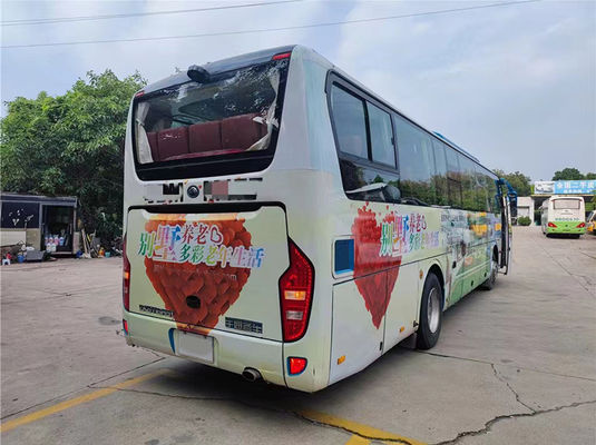 Grote gebruikte bussen Handgeschakelde transmissie 11m Dieselmotor Gebruikte stadsbus