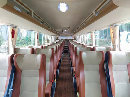 Grote gebruikte Yutong-bussen Handgeschakelde transmissie 11m Dieselmotor Gebruikte stadsbus