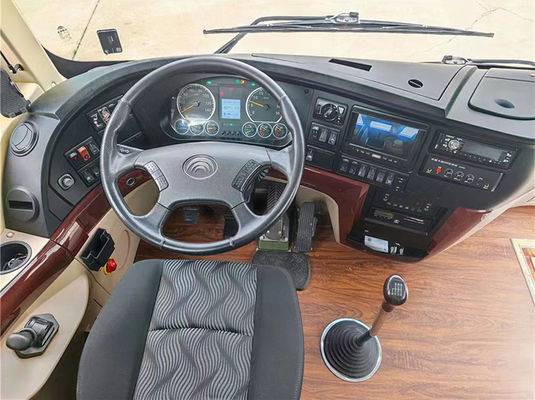 Grote gebruikte bussen Handgeschakelde transmissie 11m Dieselmotor Gebruikte stadsbus