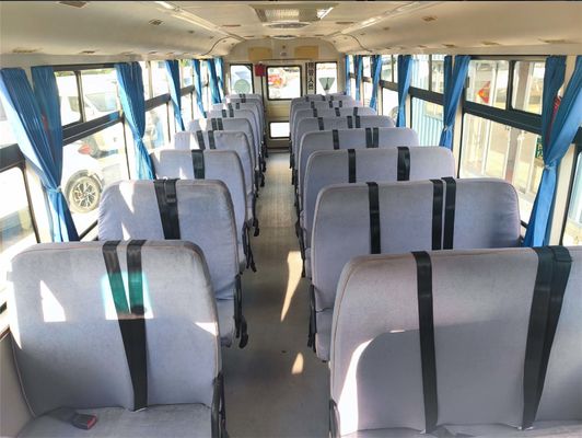 Automatische gele schoolbussen met 46 zitplaatsen tweedehands schoolbus