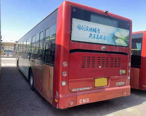 93/37 Zitplaatsen Gebruikte Yutong-bussen Gebruikte Yutong-stadsbus Cng Motor Coach Bus