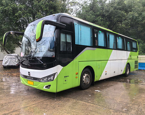 Yaxing LHD 48 zitplaatsen Gebruikte coachbus Dieselbrandstof Maximale snelheid 100 Km/H Rijbus