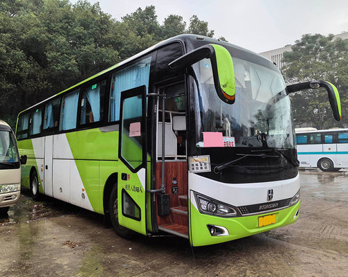 Yaxing LHD 48 zitplaatsen Gebruikte coachbus Dieselbrandstof Maximale snelheid 100 Km/H Rijbus