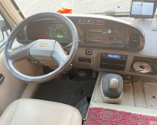 GAC 19 zitplaatsen Gebruikte Bus 6m LHD Euro 3 Dieselmotor 127pk Gebruikte Minibus