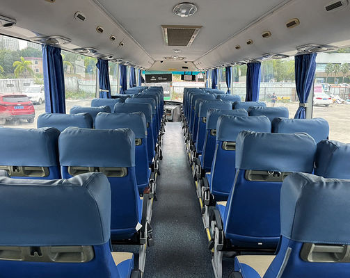 12m 57 zitplaatsen LHD Gebruikte Yutong Bus Dieselmotor Coach Bus 1 deur Gebruikte commerciële bussen