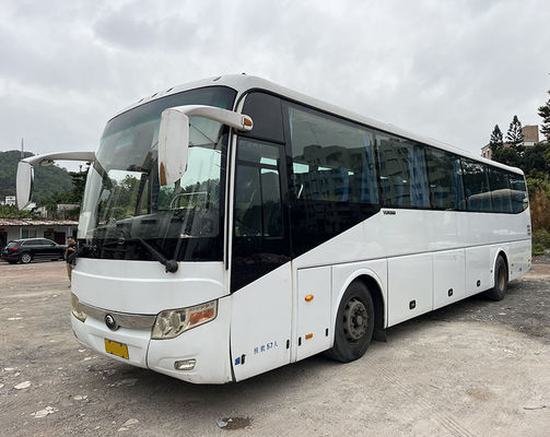 12m 57 zitplaatsen LHD Gebruikte Yutong Bus Dieselmotor Coach Bus 1 deur Gebruikte commerciële bussen