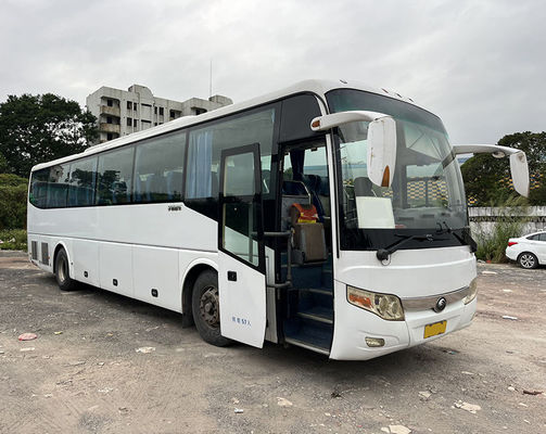 12m 57 zitplaatsen LHD Gebruikte Yutong Bus Dieselmotor Coach Bus 1 deur Gebruikte commerciële bussen