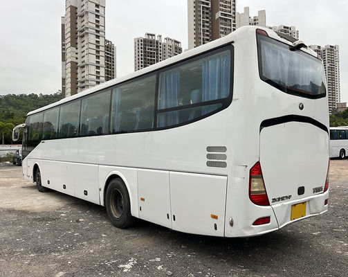 12m 57 zitplaatsen LHD Gebruikte Yutong Bus Dieselmotor Coach Bus 1 deur Gebruikte commerciële bussen