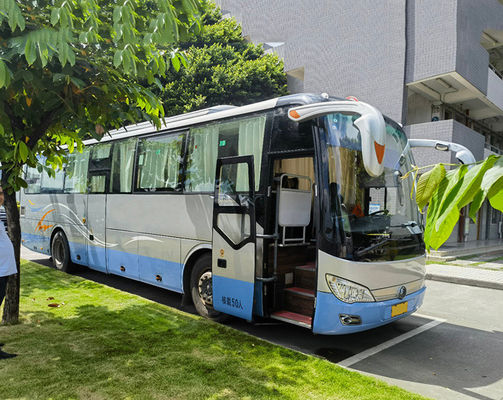 50 zitplaatsen Gebruikte bussen 12m Dieselmotor LHD Euro 5 Gebruikte bus