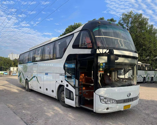 Higer 54 zitplaatsen LHD Euro 5 tweedehands bus betrouwbaar vervoer tweedehands toeristenbus