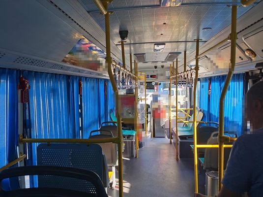 Yutong Electric Transit Bus 69km/h Voorbehouden stadsbus met linkshandige stuur