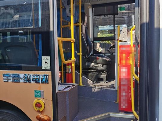 Yutong Electric Transit Bus 69km/h Voorbehouden stadsbus met linkshandige stuur