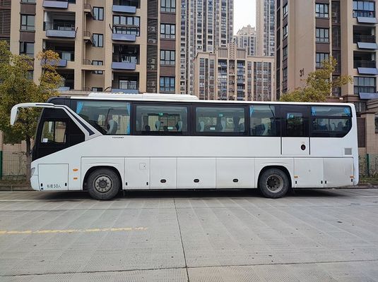 Yutong Diesel Coach Bussen Euro 5 Gebruikte toeristenbus Verplaatsing LHD Stuurpositie 12m
