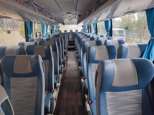 Yutong Diesel Coach Bussen Euro 5 Gebruikte toeristenbus Verplaatsing LHD Stuurpositie 12m