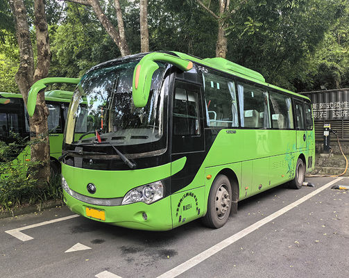 Gebruikte elektrische bussen EV bus yutong bus 33 zitplaatsen coach tweedehands toeristische bussen