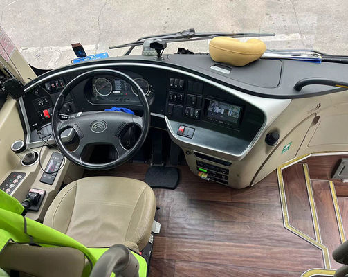 Gebruikte 34 zitplaatsen EV Bus 100KWh Elektrische Bus G.V.W 14200kg Tweedehands Coach Bus