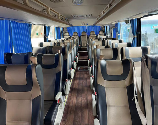 Gebruikte 34 zitplaatsen EV Bus 100KWh Elektrische Bus G.V.W 14200kg Tweedehands Coach Bus