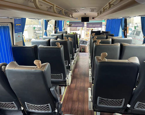 Gebruikte 34 zitplaatsen EV Bus 100KWh Elektrische Bus G.V.W 14200kg Tweedehands Coach Bus