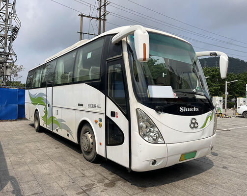 Gebruikte elektrische bus ev bus shuchi 46 zitplaatsen 100 KWh 11m tweedehands bus toeristische bussen Passagiersbus
