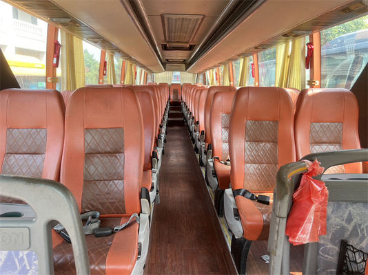 Golden dragon gebruikte bus 55 zitplaatsen 12m gebruikte bus diesel euro 3 gebruikte luxe bus bus voor china