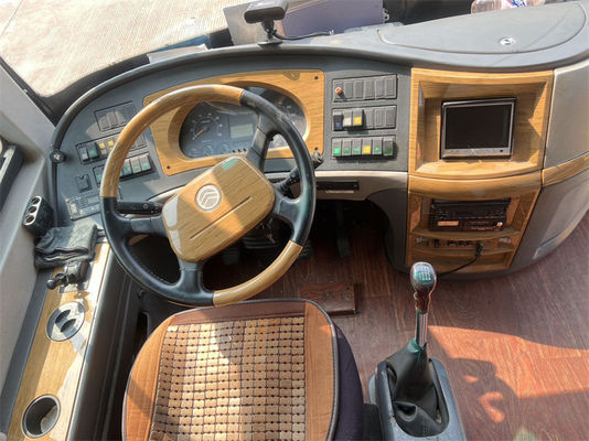 Golden dragon gebruikte bus 55 zitplaatsen 12m gebruikte bus diesel euro 3 gebruikte luxe bus bus voor china