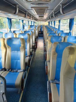 57-59 Zitplaatsen Tweedehands 12m Decker Comfort Coach met Diesel Brandstoftype en 11800kg Leeggewicht