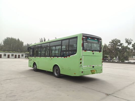Tweedehands zuiver elektrische stadsbussen LHD stuurpositie 20 zitplaatsen 2 trapvloer