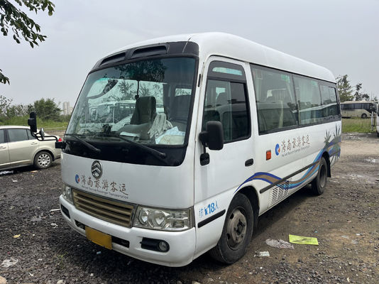 18-Persoons Diesel Tweedehands Bus met 180.000 Kilometer en 1 Deur Golden Dragon