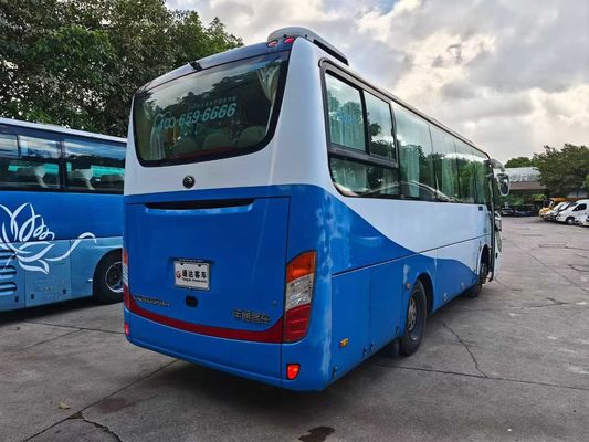 28-zits tweedehands bus met Yuchai 200PK motor en een topsnelheid van 100 km/u