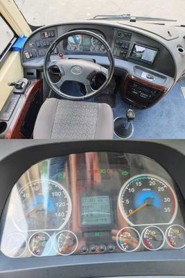 28-zits tweedehands bus met Yuchai 200PK motor en een topsnelheid van 100 km/u