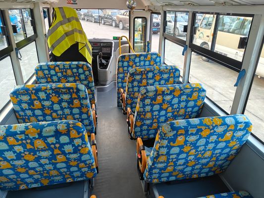 19 zitplaatsen Tweedehands Yutong Voorschoolse Schoolbus