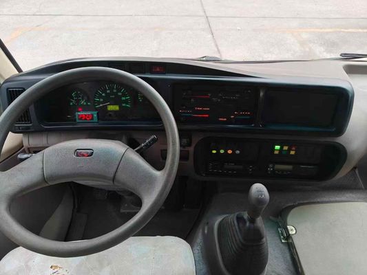 19 zitplaatsen Yuchai 115 pk Nationale IV King Long Used Bus voor maximale snelheid 100 km/u