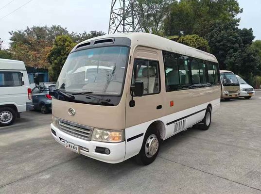 19 zitplaatsen Yuchai 115 pk Nationale IV King Long Used Bus voor maximale snelheid 100 km/u