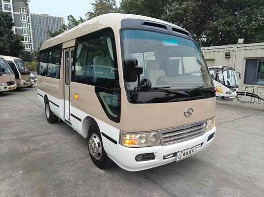 19 zitplaatsen Yuchai 115 pk Nationale IV King Long Used Bus voor maximale snelheid 100 km/u
