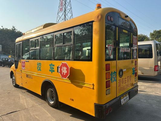 36 zitplaatsen gele dieselmotor LHD ZK6669DX7 Uesd schoolbus Made in China