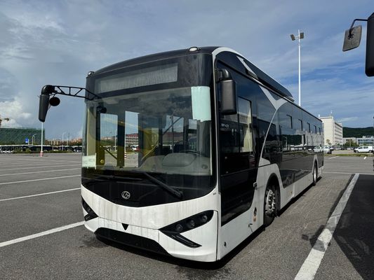 12m Elektrische Zonson 31 Zitplaatsen LHD Stadsbus met 2 Passagiersdeuren en 30 Zitplaatsen