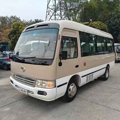 King Long Used Bus voor LHD stuurpositie 19 zitplaatsen Yuchai 115 pk National IV