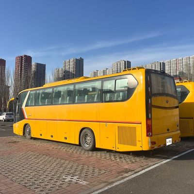 Yuchai 330 Motor Handgeschakelde Tweedehands Golden Dragon 63-Zits Gele Bussen