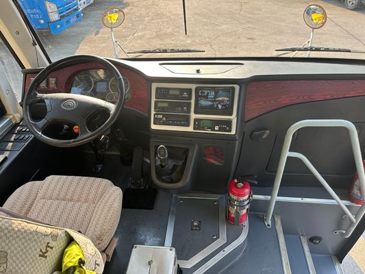 36-zits Dieselmotor Tweedehands Schoolbus Voor Kinderen Gemaakt In China Is Stevig En Duurzaam