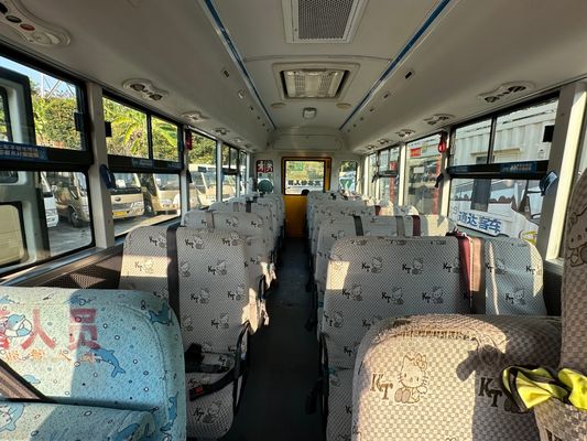 36-zits Dieselmotor Tweedehands Schoolbus Voor Kinderen Gemaakt In China Is Stevig En Duurzaam